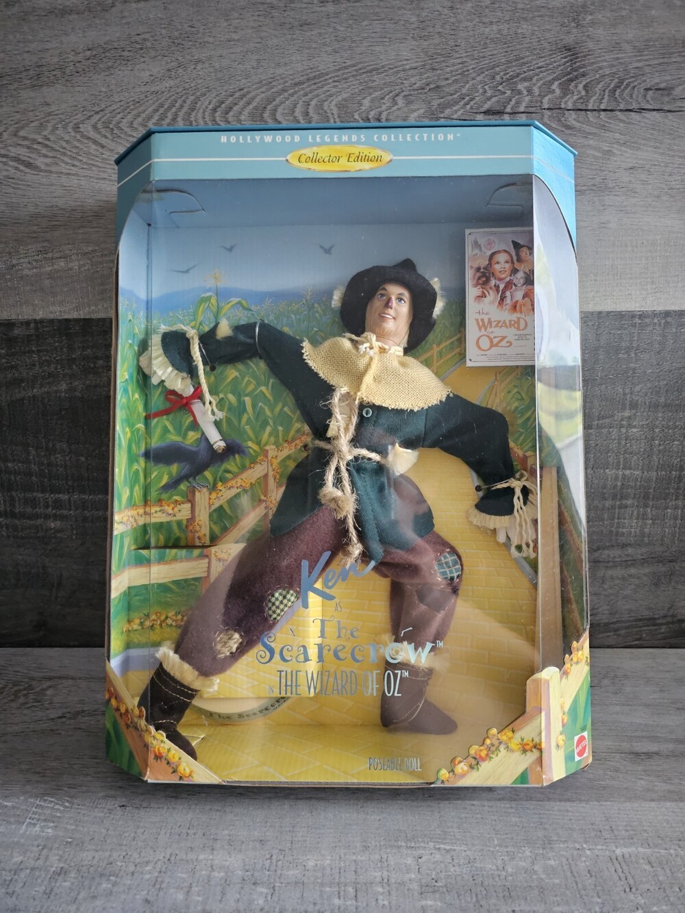 Ken as The Scarecrow Barbie Doll Hollywood Legends The Wizard of Oz 1996 Mattel